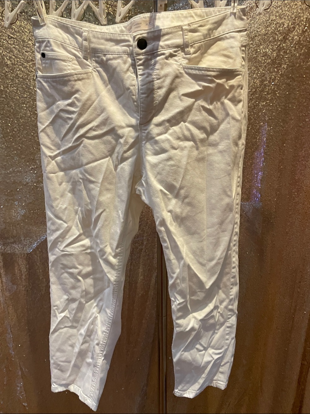 J Jill White Stretch Jeans
